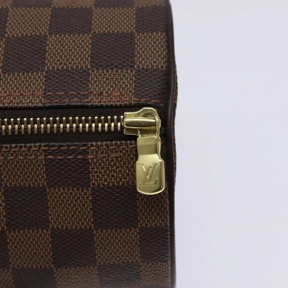 LOUIS VUITTON Damier Ebene Papillon 26 Hand Bag M51304 LV Auth BA4070V - Picture 10 of 16